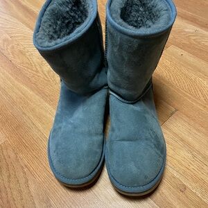 UGG Blue Shearling Lined Boots